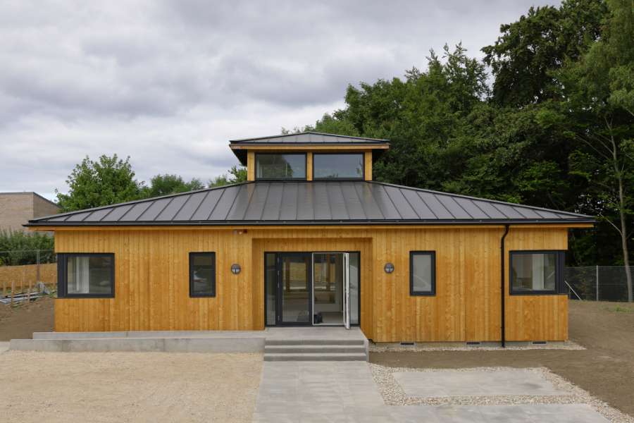 Preisträger „GEBÄUDE DES JAHRES 2022“: Unerreicht niedrige Kohlendioxid-Belastung mit Stahlprofilen, Himmelhuset, Krøyersvej 4, 3000 Helsingør